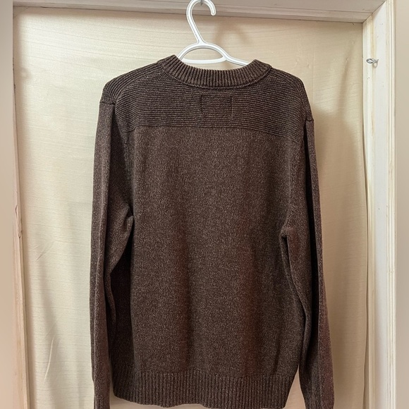 Eddie bauer men’s brown button up sweater size xl - Picture 7 of 8